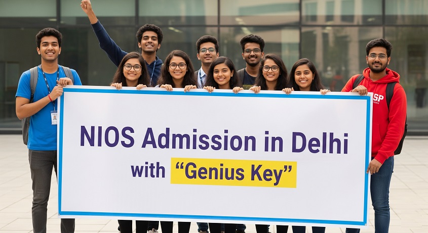 NIOS admission in Delhi, for class 10th, and 12th.