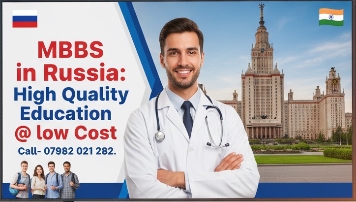 MBBS in Russia: Russia has become a prime destination for aspiring doctors from around the globe, especially those from India. It offers a unique combination of high-quality medical education and a surprisingly affordable cost of living. This balance makes pursuing an MBBS in Russia a smart and financially viable choice for many students who find it challenging to get a seat in competitive, expensive private colleges back home